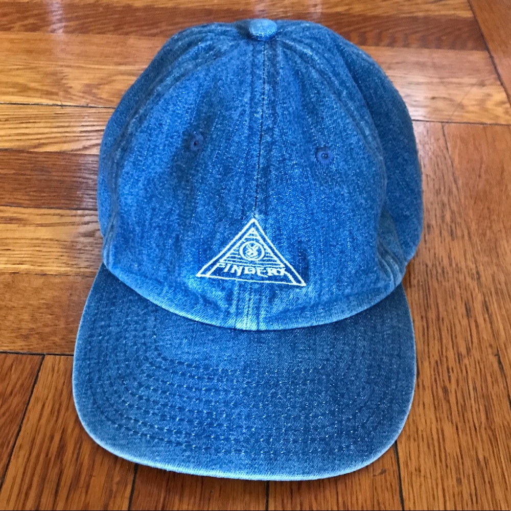 Fingercroxx Denim Baseball Cap